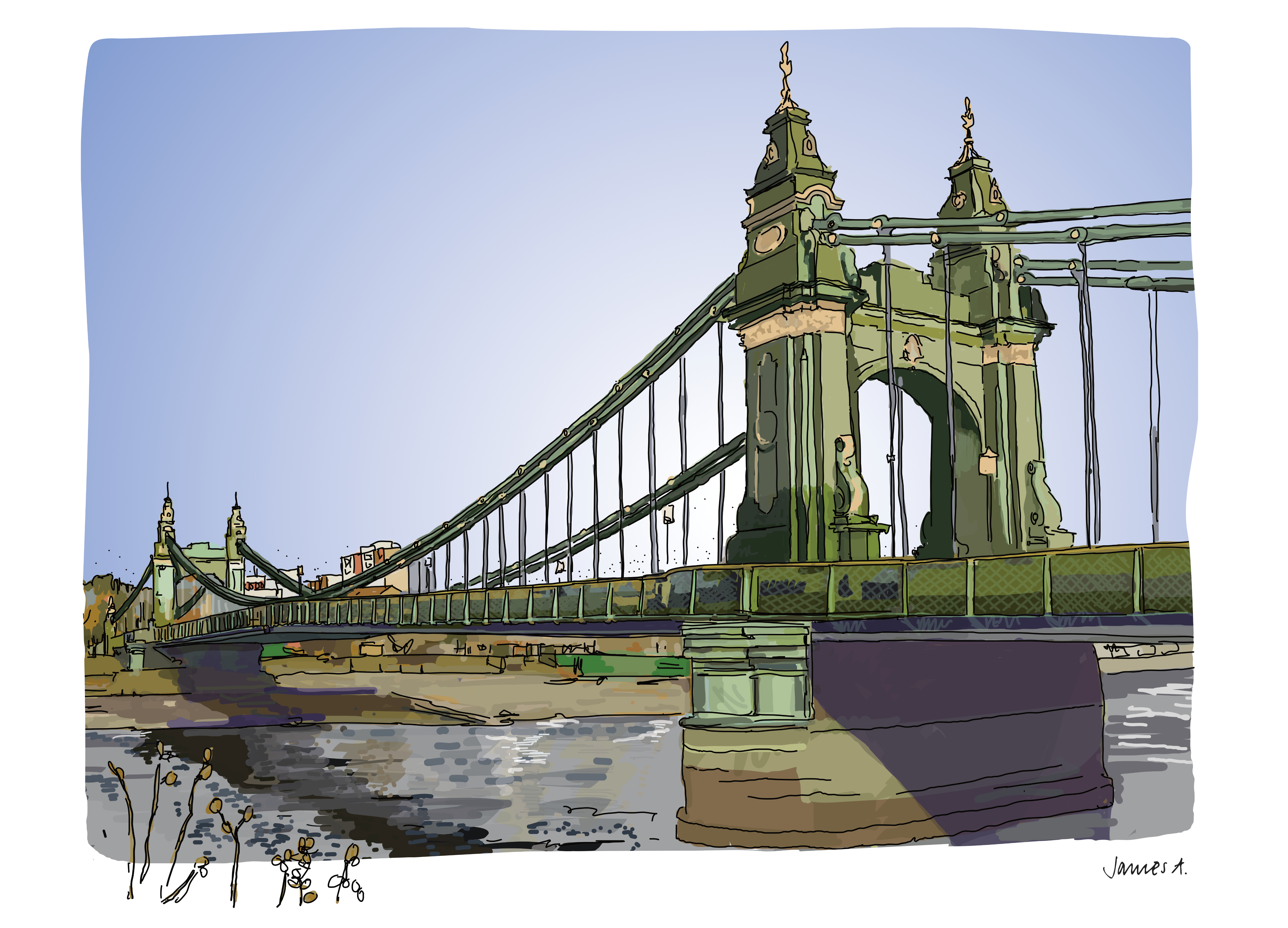 Hammersmith Bridge